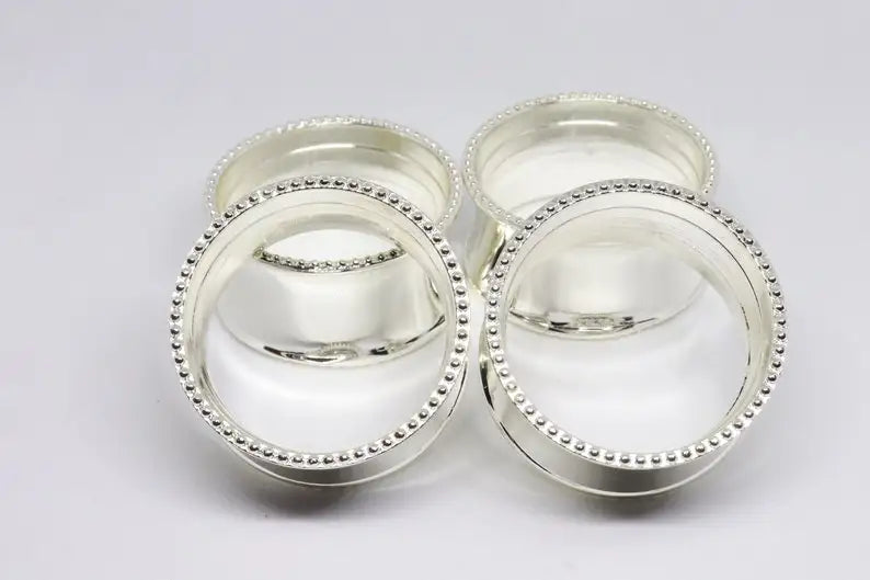 Rattan Napkin Rings Wicker Table Decor Stylish Napkin Rings for Dining Table