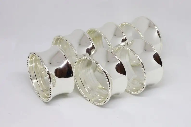 Rattan Napkin Rings Wicker Table Decor Stylish Napkin Rings for Dining Table