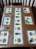 Beautiful rustic farmhouse handmade linen table runners for dining room wedding table decor with breathable eco friendly design