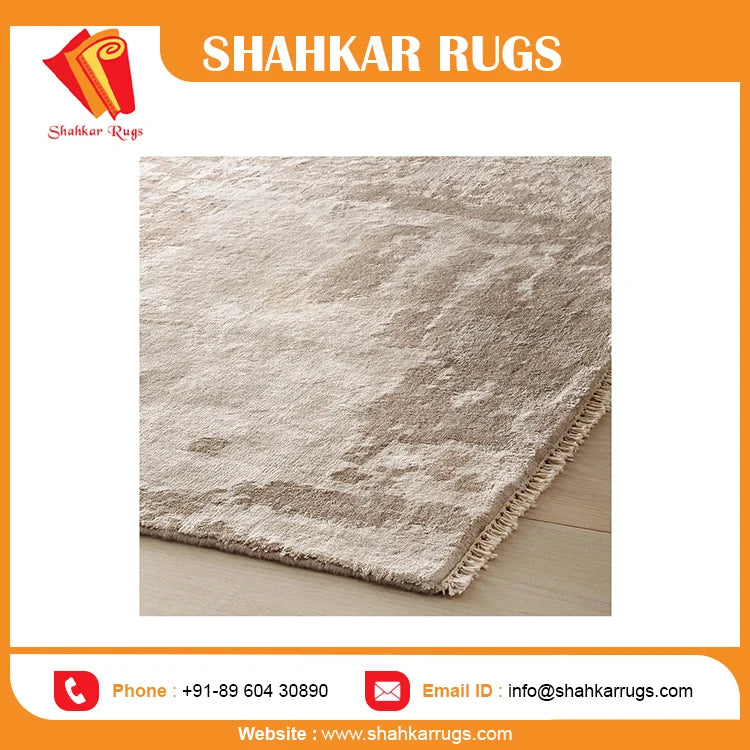 High Quality Modern Tufted Hand Knotted Abstract Wool Carpet Area Rug Living Room Use Washable Antimicrobial New Year's Bulk
