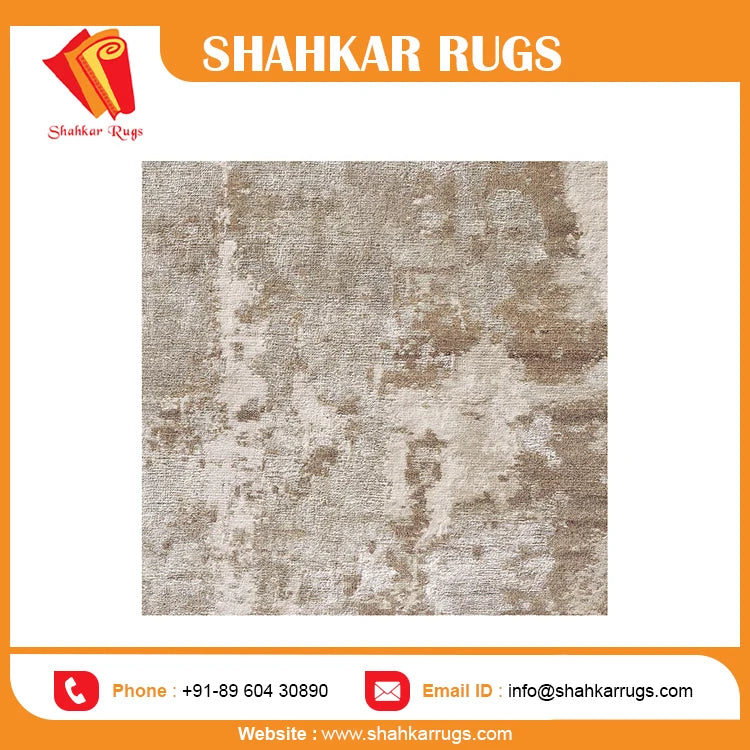 High Quality Modern Tufted Hand Knotted Abstract Wool Carpet Area Rug Living Room Use Washable Antimicrobial New Year's Bulk