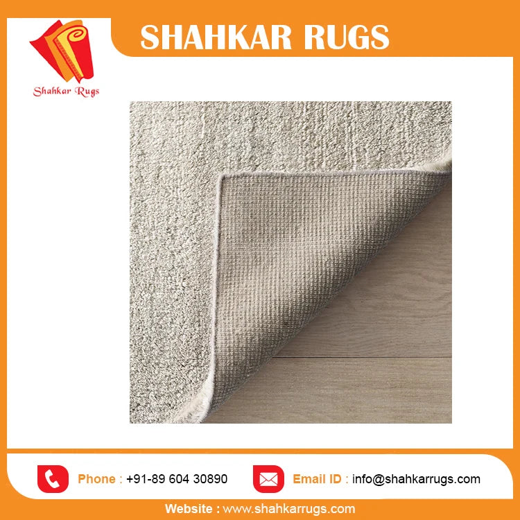 Shahkar Rugs Modern Style High Quality Wool Hand Knotted Plush Custom Shape Area Rug New Design Washable Indoor Outdoor Use