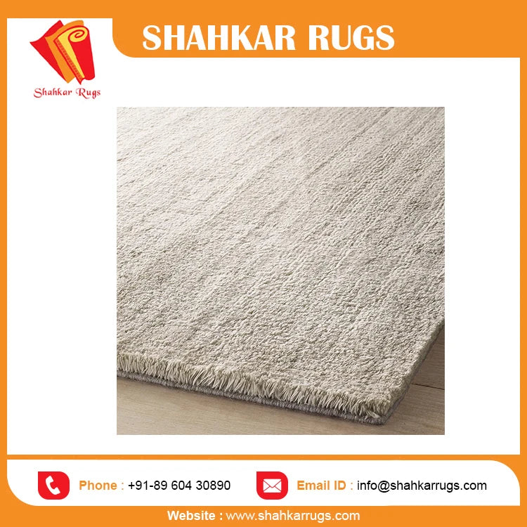 Shahkar Rugs Modern Style High Quality Wool Hand Knotted Plush Custom Shape Area Rug New Design Washable Indoor Outdoor Use