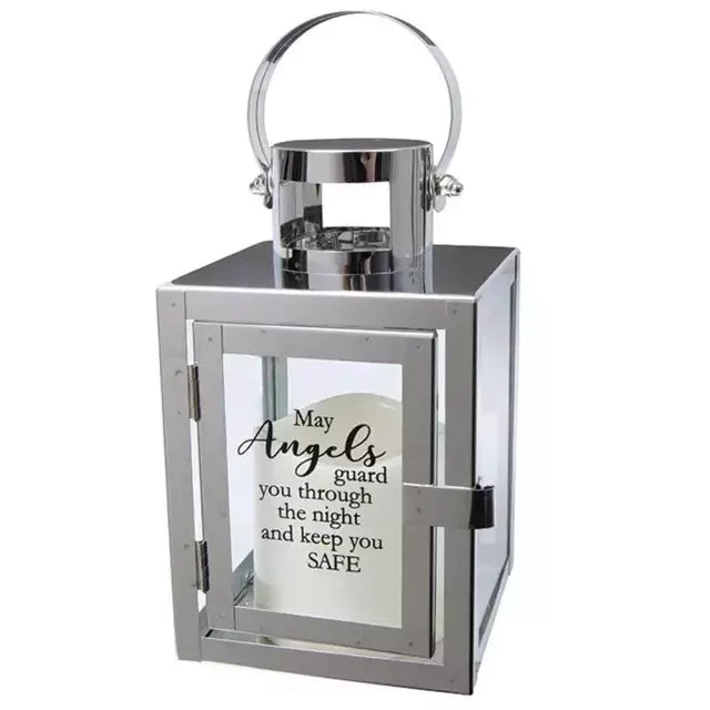 High Quality American Square Metal+Glass Lantern Table Decor Hot Selling